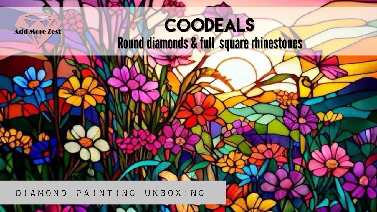 Diamond Painting Unboxing | CooDeals