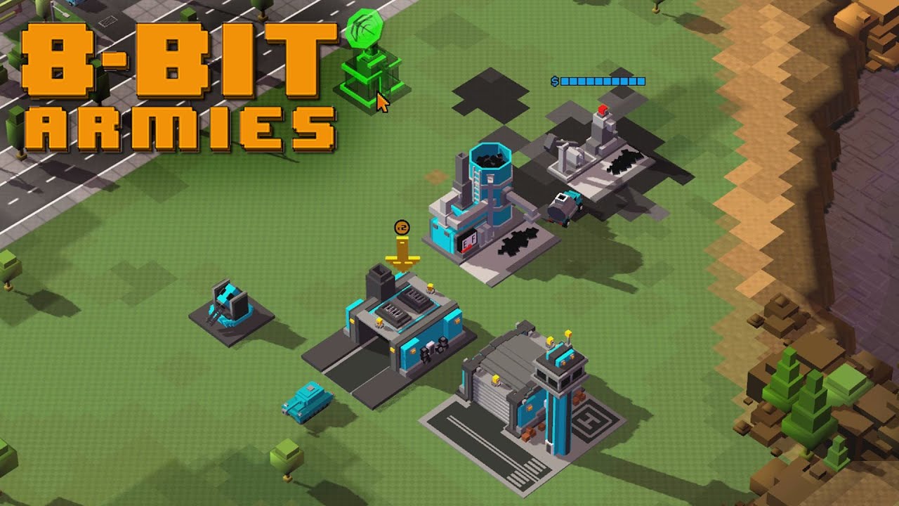 8-Bit Armies (PC) Skirmish Gameplay (60 FPS)
