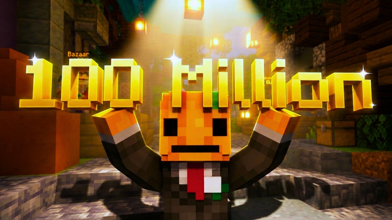 Как заработать свои первые 100 миллионов монет в Hypixel Skyblock...