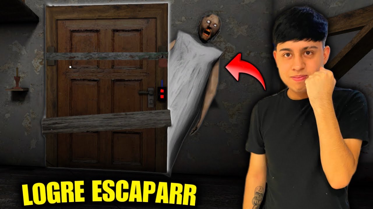 ESCAPE POR LA PUERTA PRINCIPAL DE LA CASA DE GRANNY 😱 *Imposible*