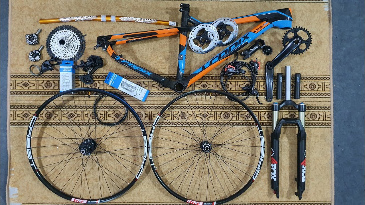 Malaysia Custom MTB Build - Tropix Carbon 27.5 Shimano Deore XT M8100 Groupset 12s