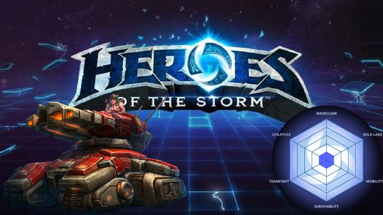 Руководство для начинающих по Heroes of the Storm &mdash; Сержант Хаммер