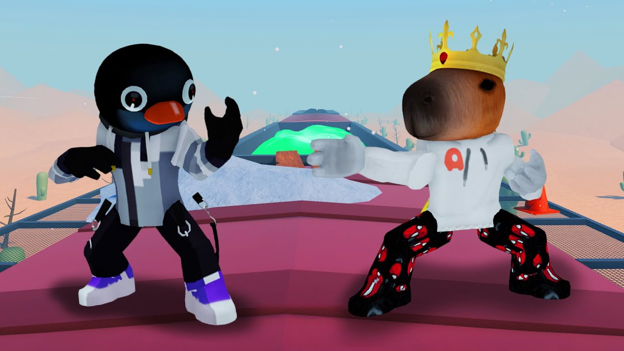 JUEGO DE PELEAS en ROBLOX con Aquino, Natalan y Soarinng