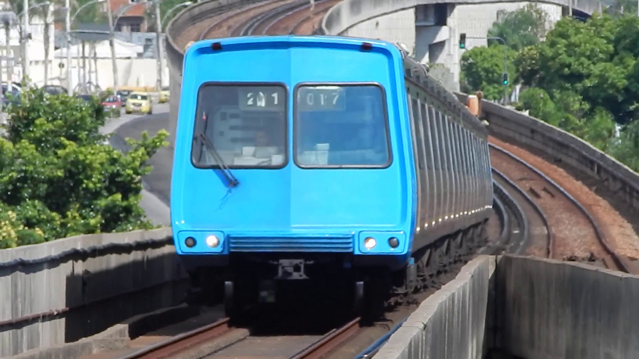 Metr&ocirc; Rio - Mafersa/Alstom chegando em Iraj&aacute;