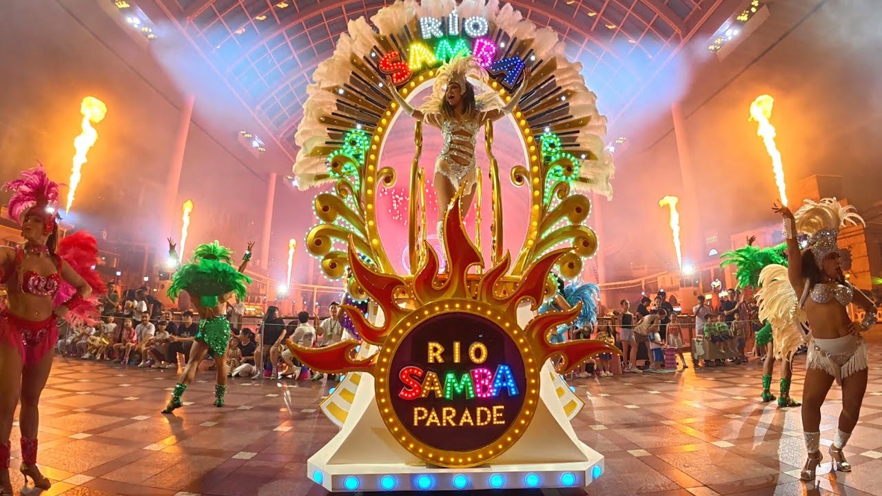 [4K] 2025.07.18 롯데월드 삼바 카니발 야간 퍼레이드 - Samba Carnival Parade at night, Lotte World