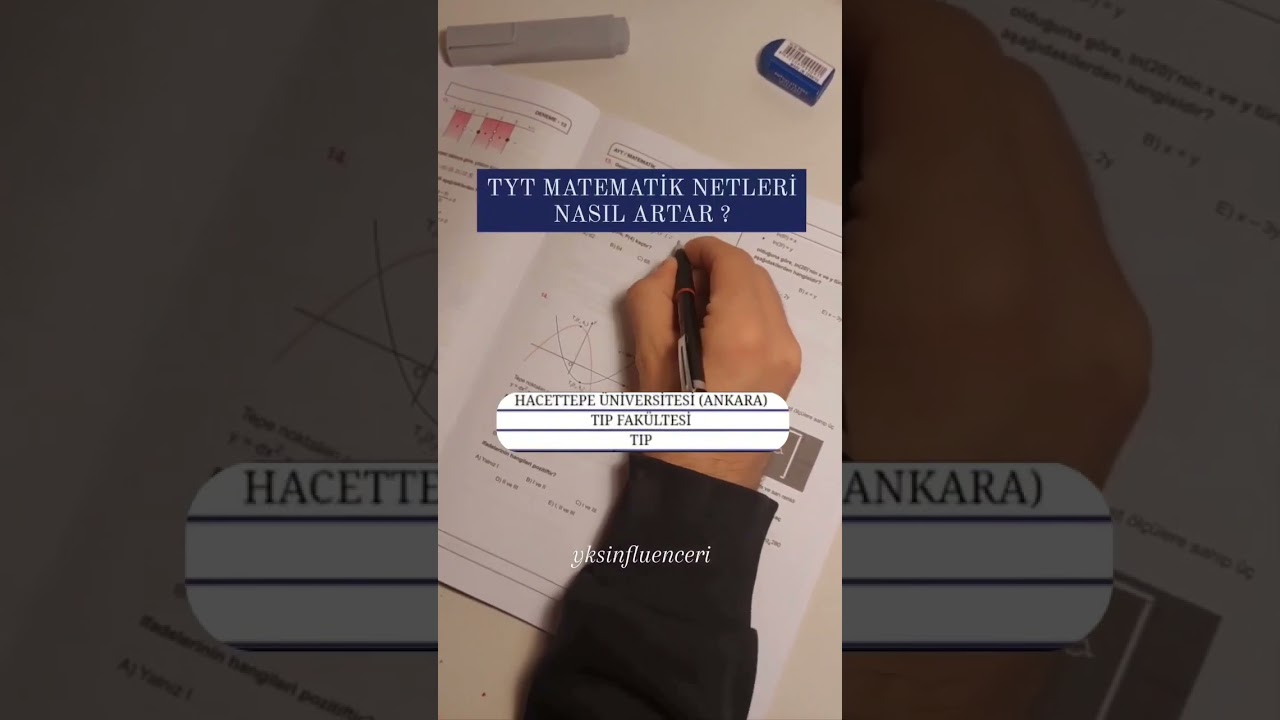 TYT MATEMATİK NETLERİ NASIL ARTAR? YORUMLARDA A&Ccedil;IKLADIMM👇👇