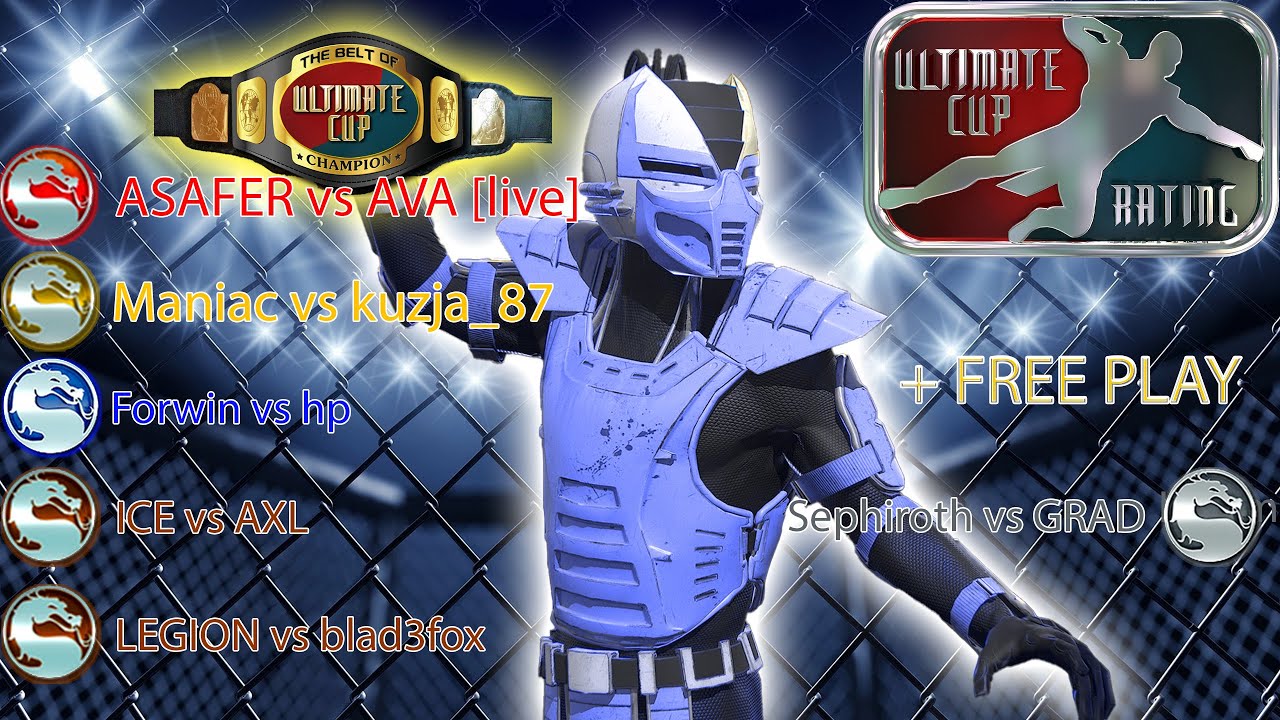 Official Stream ULTIMATE-CUP RATING | Играем с подписчиками | #umk3online #umk3 #retro #arcade