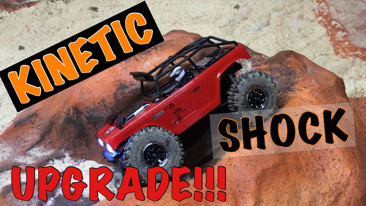 SCX24 Kinetic Double Barrel Shock Upgrade!