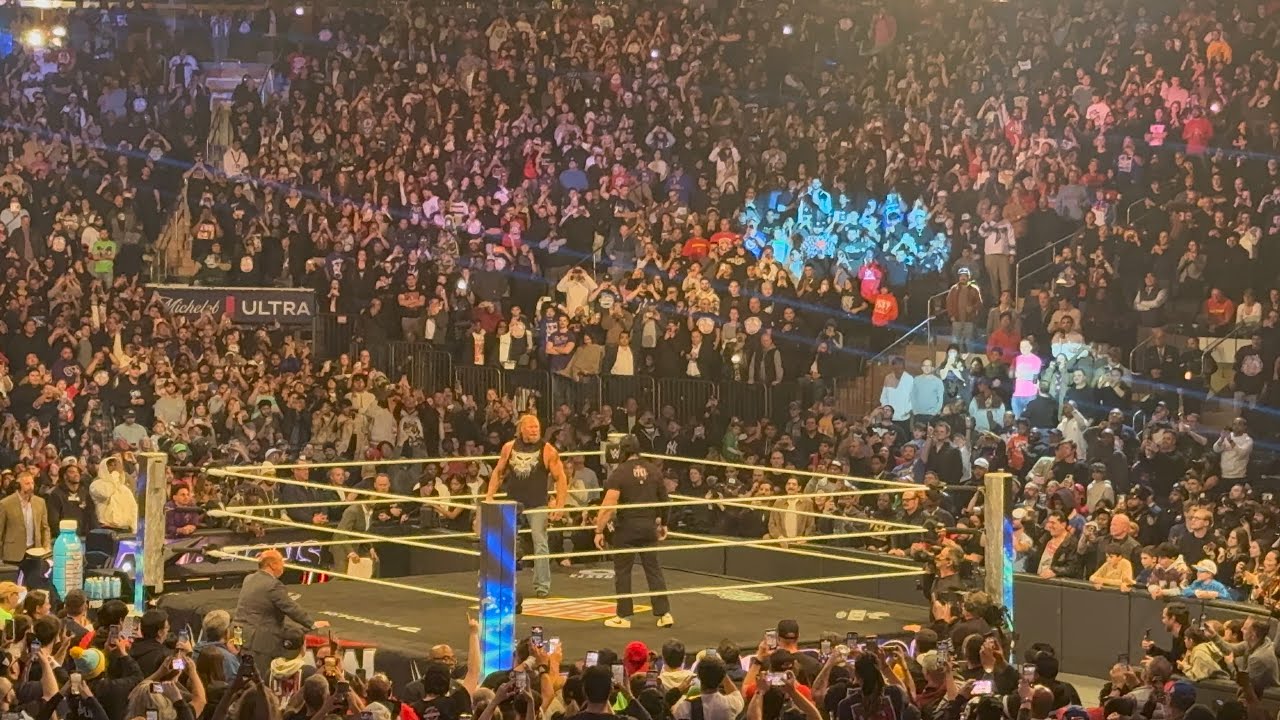 Brock Lesnar & Roman Reigns Return Entrances @Madison Square Garden NYC (WWE RAW 11/17/2025)