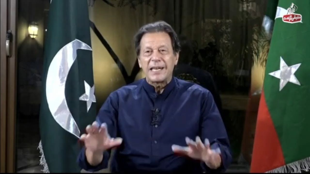 🔴 LIVE | Imran Khan's Address at Haqeeqi Azadi March in Sarai Alamgir, Lalian Chiniot & Swabi