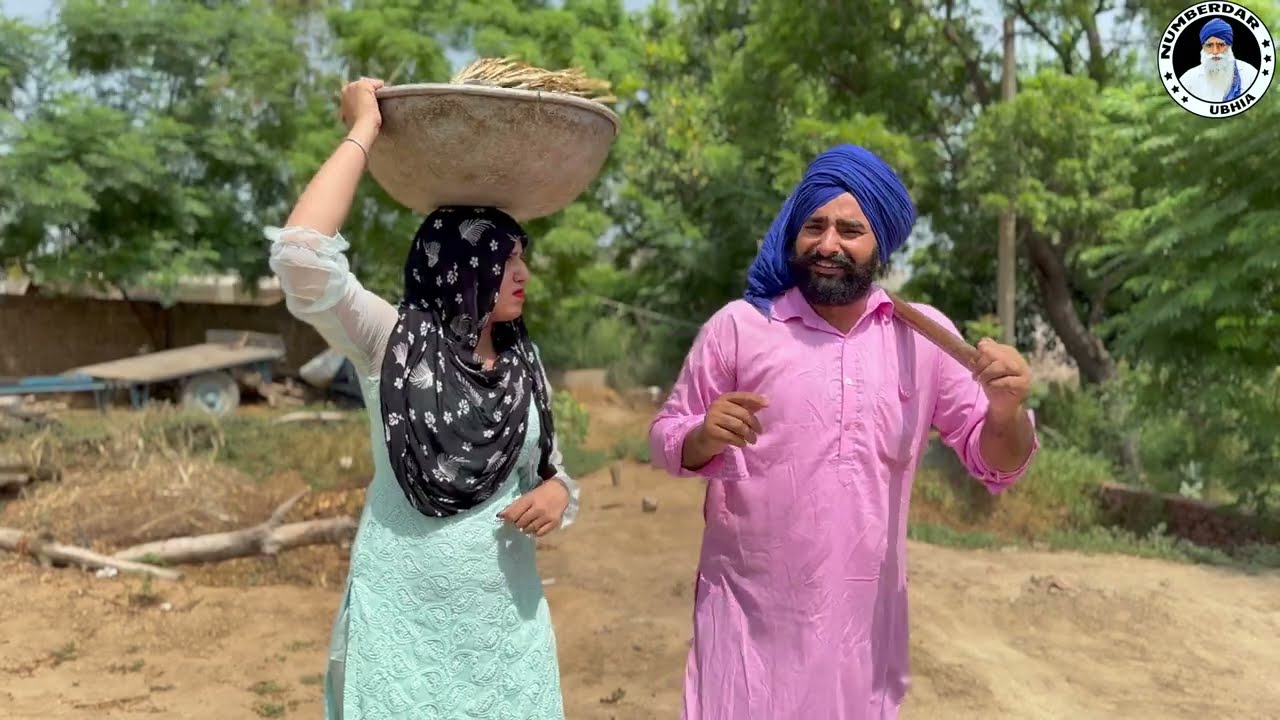 ਗੁਆਂਢੀ ਦਾ ਟੂਣਾ !! GUADI DA TUNNA 🙀LATST COMEDY VIDEO 2023 NUMBERDAR UBHIA