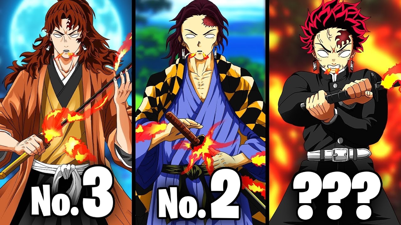 Top 11 Strongest Characters in DEMON SLAYER!!