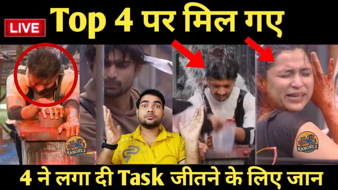 Bigg Boss 17 EP 94 Review Top 4 पर मिल गए Munawar Ki Team Ne लगा दी Task जीतने के लिए जान #bb17