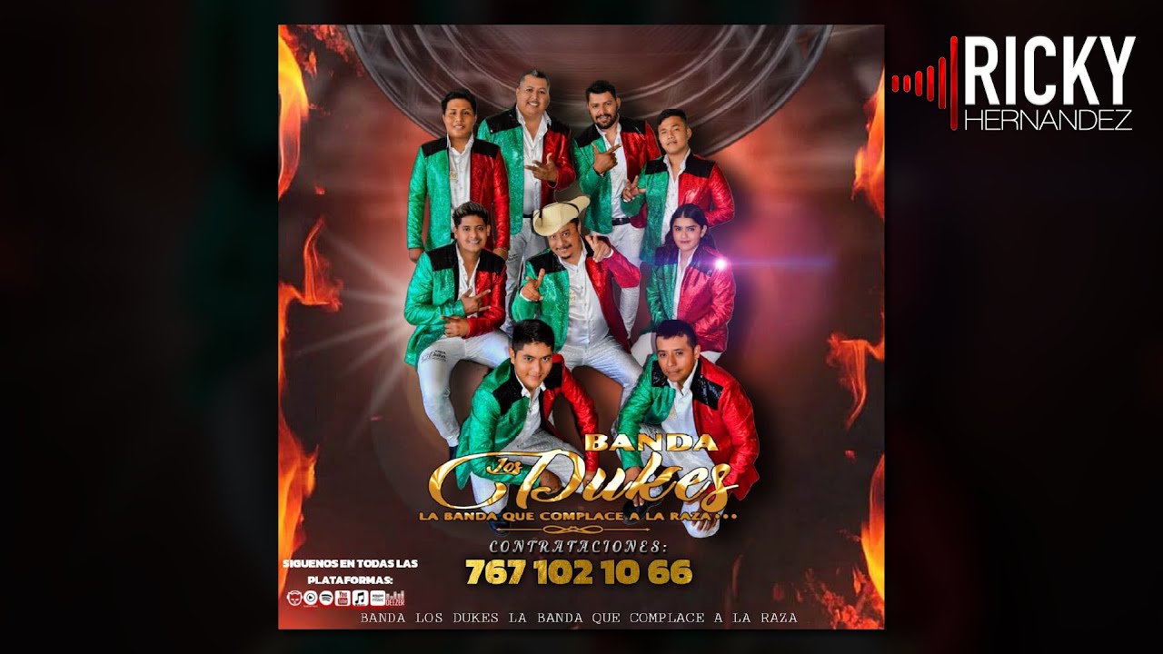 Popurri Penas y Fracasos - El Borrachito - A Mis Hijos (En Vivo) - Banda Los Dukes