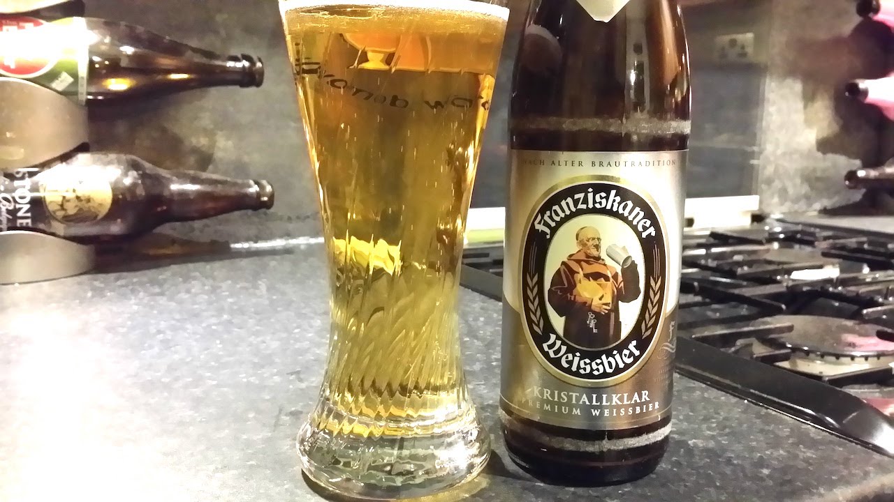 (4K) Franziskaner Weissbier KristallKlar | German Beer Review