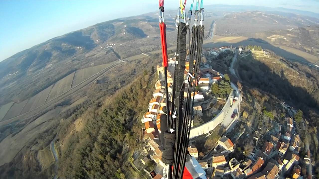 Motovun Flying - The Tightest Urban launch ever