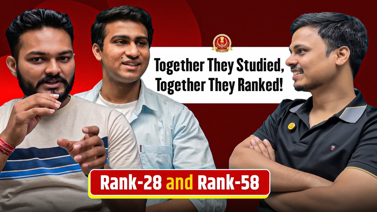 What did AIR 28 & AIR 58 do differently| SSC CGL 2025 | Topper Talks By Maths Mania