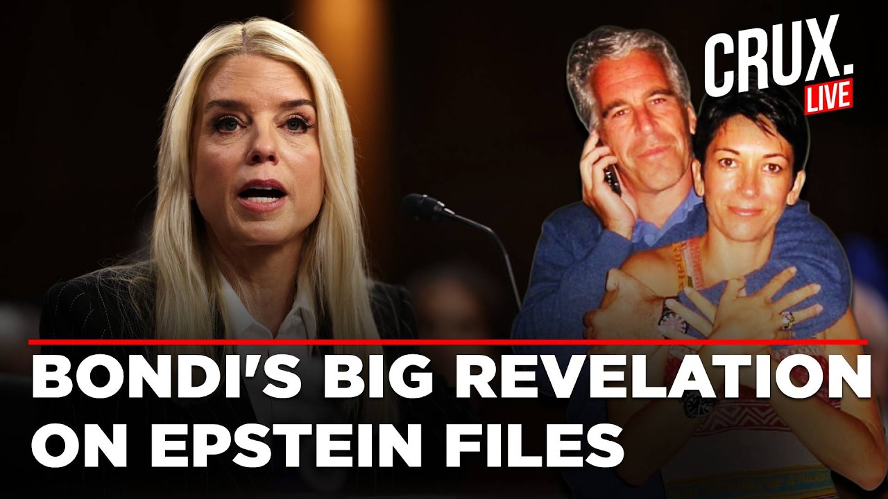 LIVE | Epstein Files | AG Pam Bondi Testifies Before House Committee | Trump | Ghislaine Maxwell