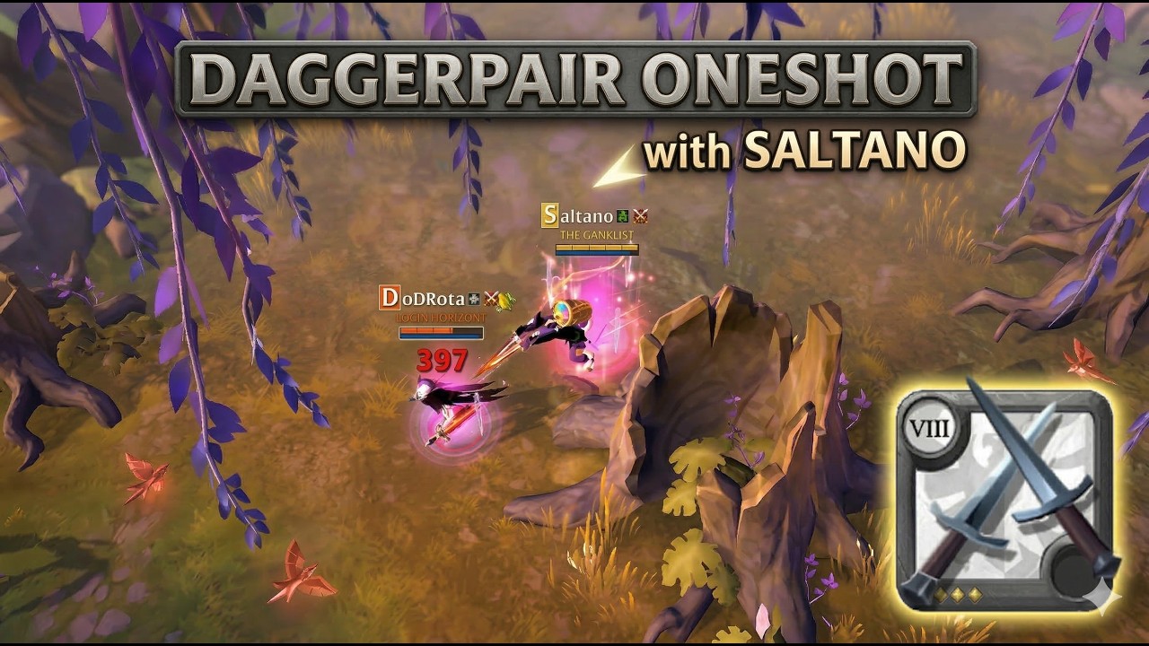How to One-Shot with DaggerPair  - Albion Online