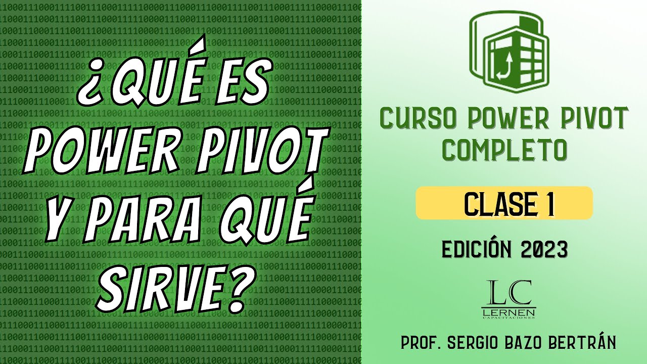 Qu&eacute; es POWER PIVOT y para qu&eacute; sirve | Curso de POWER PIVOT | Parte 01 #powerpivot   🟡🟢🟠