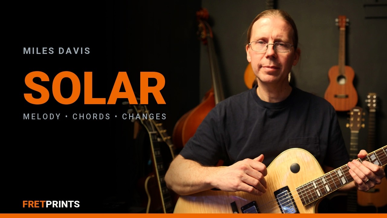 Урок игры на гитаре Solar Melody