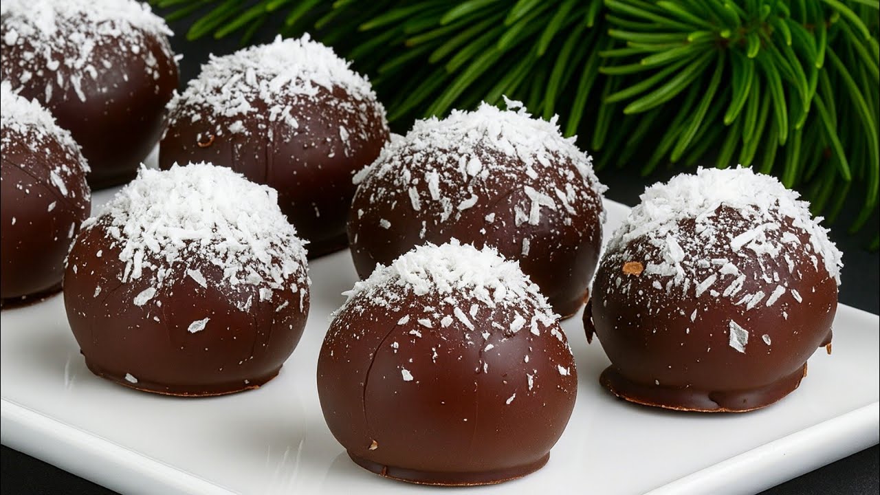 🎄 Christmas dessert in 10 minutes! No oven!