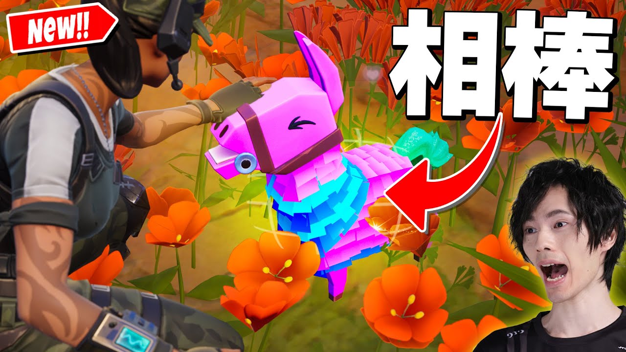 念願の『ラマバディ』の登場でハイテンションのネフｗｗ【フォートナイト/Fortnite】
