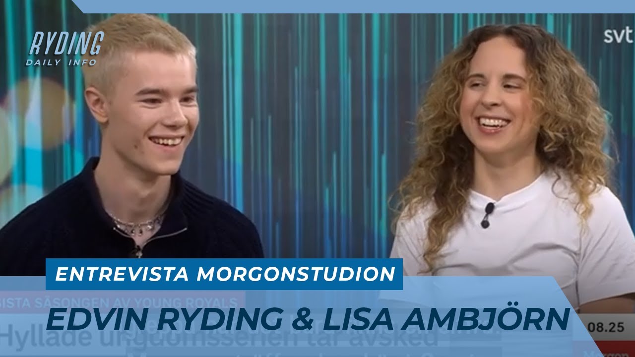 Entrevista Edvin Ryding & Lisa Ambjörn | Morgonstudion 2024