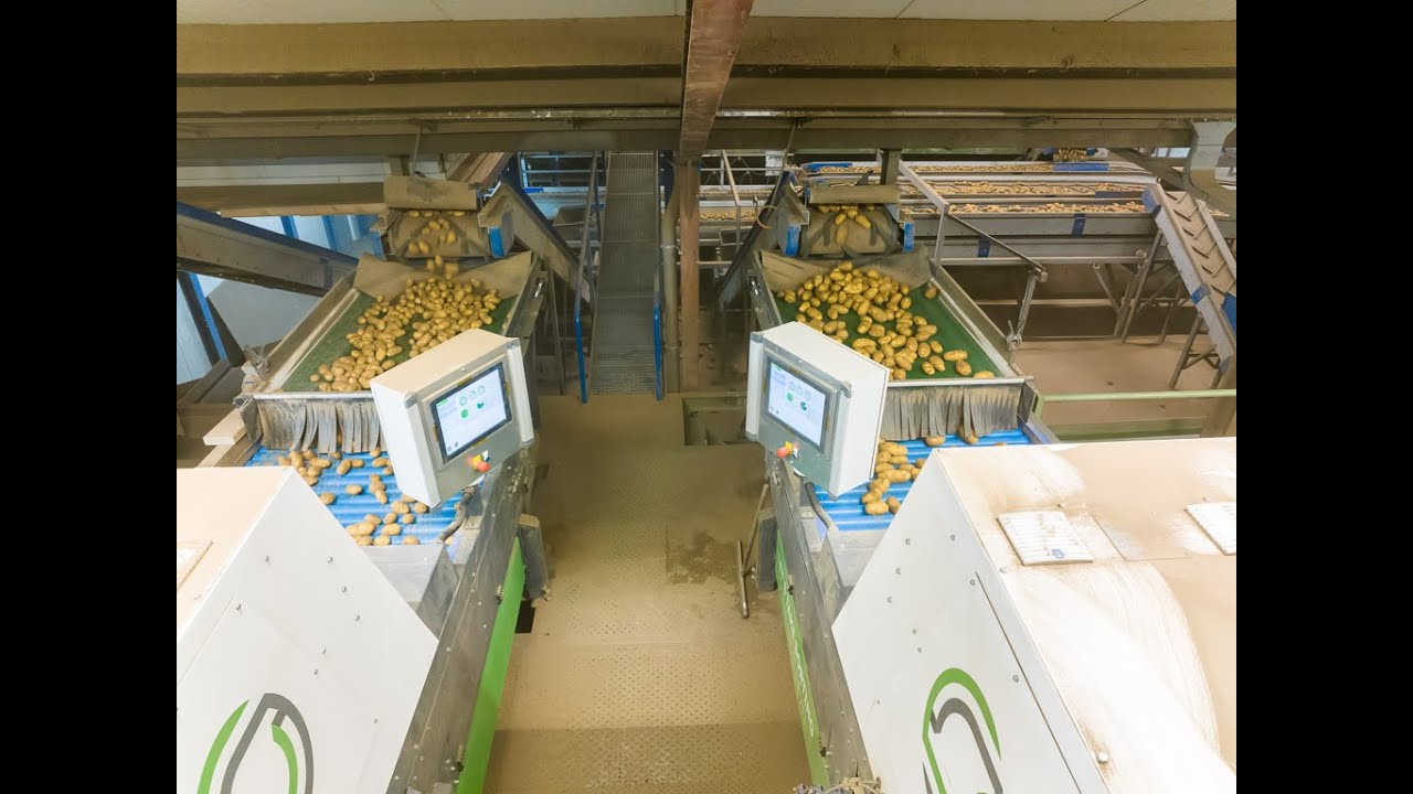 Tolsma-Grisnich Optica Q: optical quality sorter for potatoes and onions
