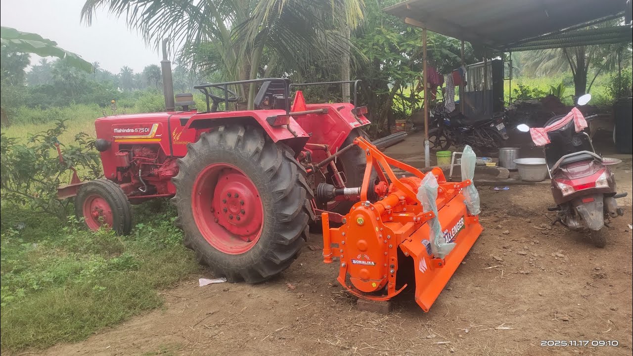 Mahindra 575 rotavator performance Rotavator price details 