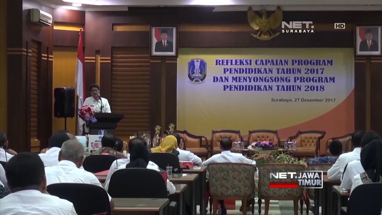 NET. JATIM - TARGET DINAS PENDIDIKAN JAWA TIMUR DI TAHUN 2018