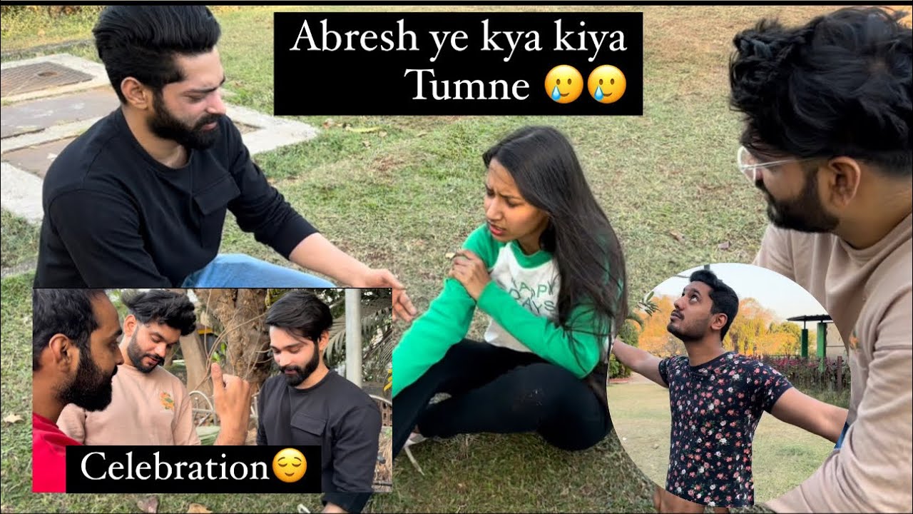Hath tood diya mera | prank on abresh |celebration with fokats | Aarti vlogs | @fokats174
