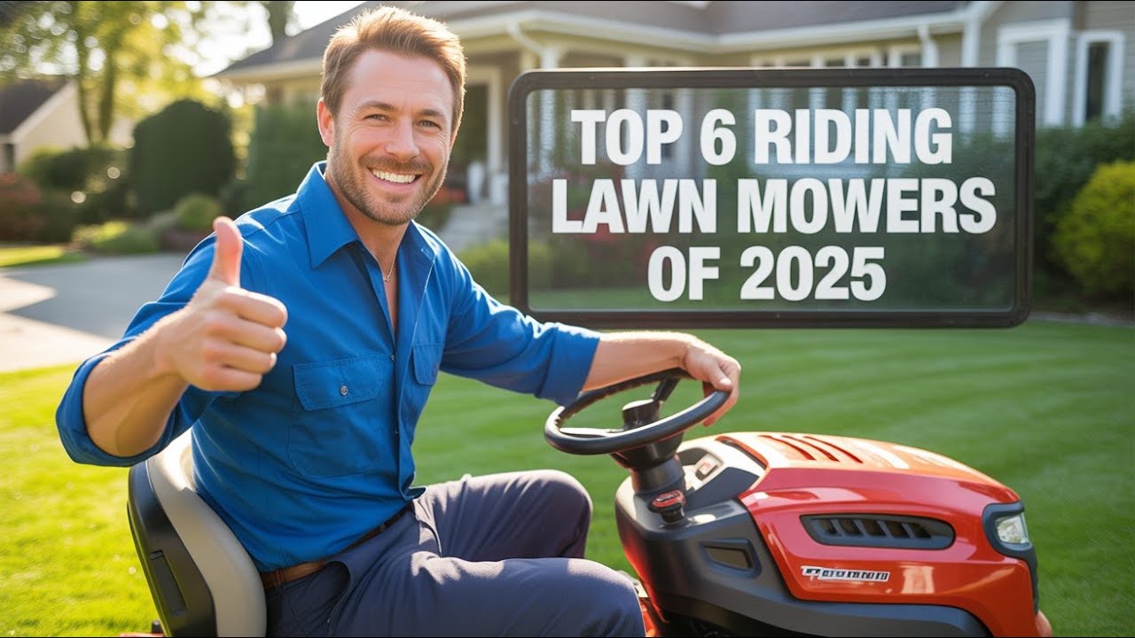 Top 6 Riding Lawn Mowers to Buy in 2025 (Reviewed & Ranked)