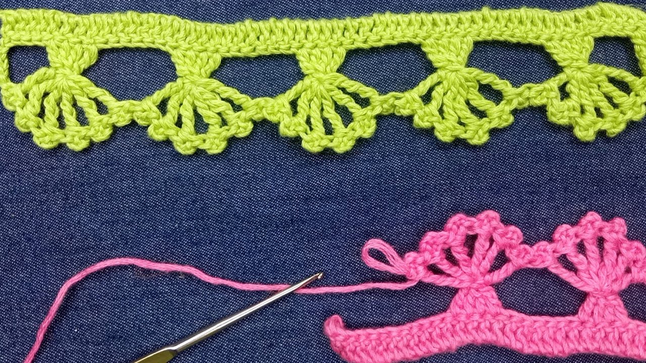 An elegant lace of complex stitch 