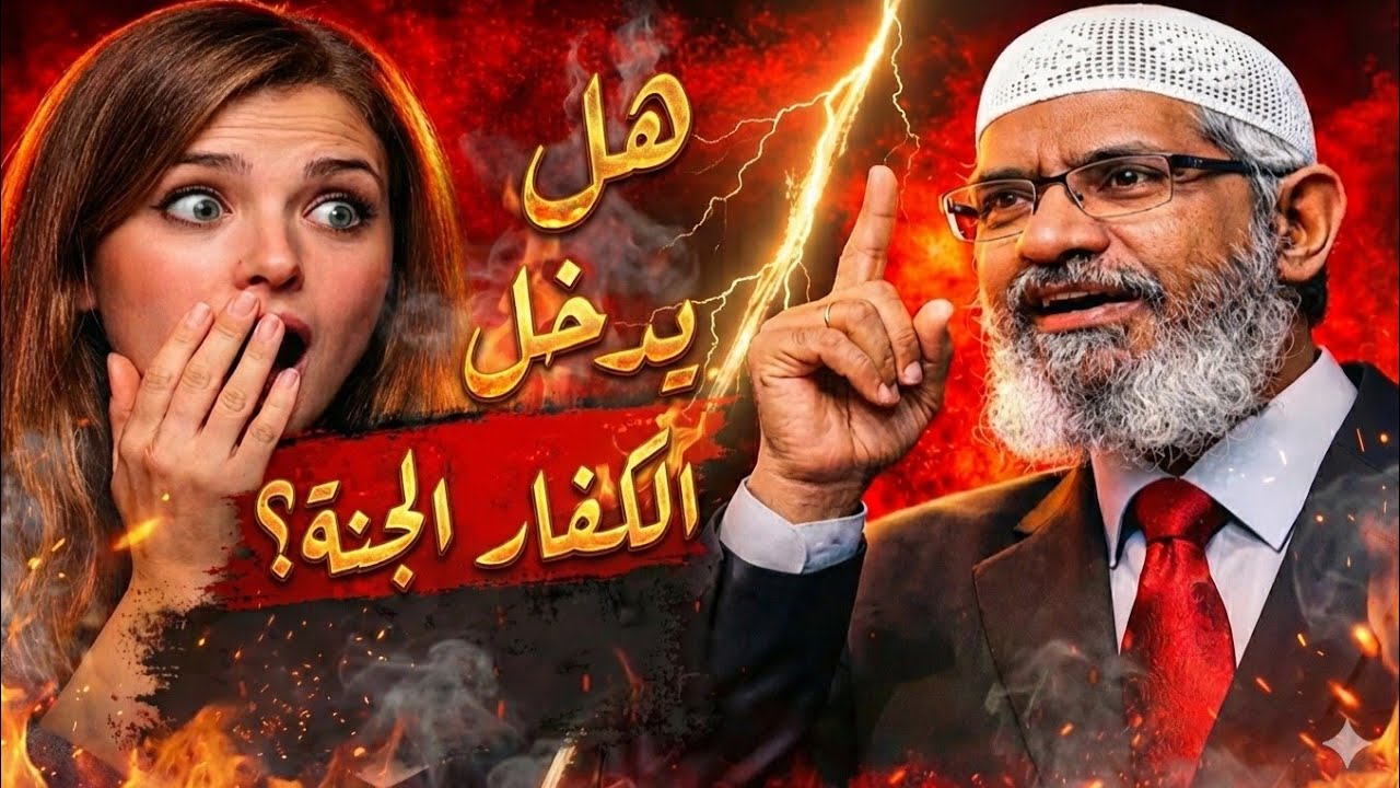 د.ذاكر نايك هل يدخل الكفار الصالحون الجنة؟ | مصير الأم تيريزا في الإسلام | رد صريح بالدليل