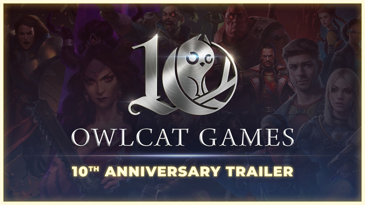 10th Anniversary Trailer | Owlcat Games