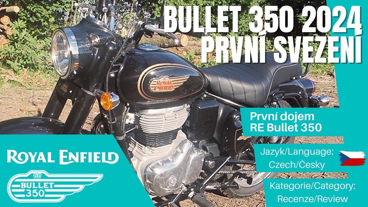 Royal Enfield Bullet 350 2024: retro ikona na dvou kolech