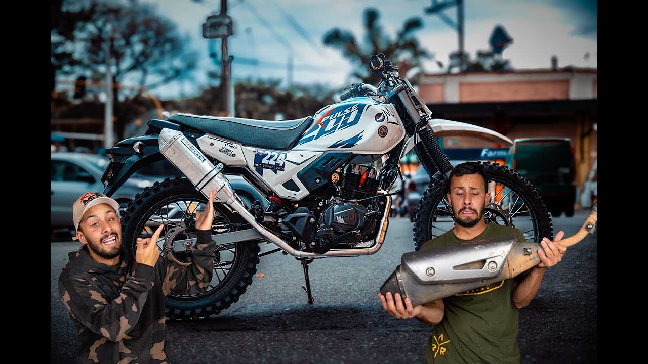Cambiando el Mofle de Fábrica por uno de Carreras en mi Hero Xpulse 200 🚀