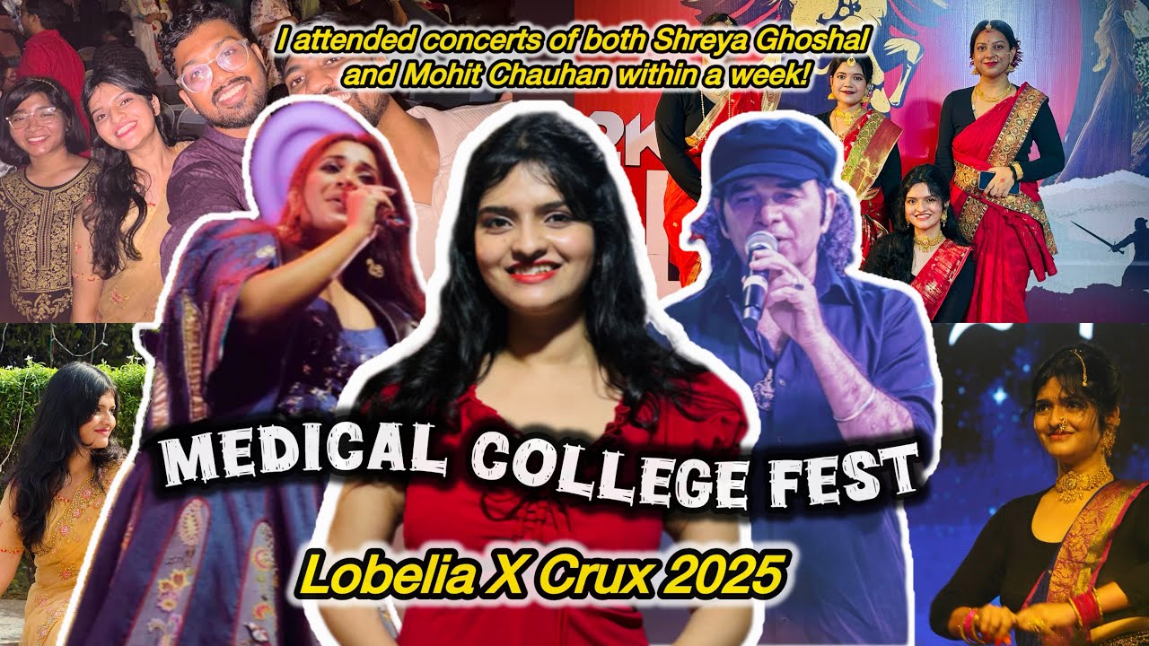 FESTEMBER in Medical Colleges🔥 LOBELIA X CRUX 2025‼️ RG Kar Medical College Kolkata