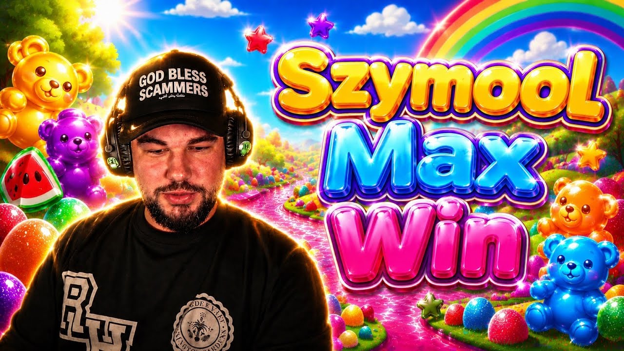 SZYMOOL DUŻA WYGRANA | MAX WIN W GUMMY DROP 1000 | 900K PLN