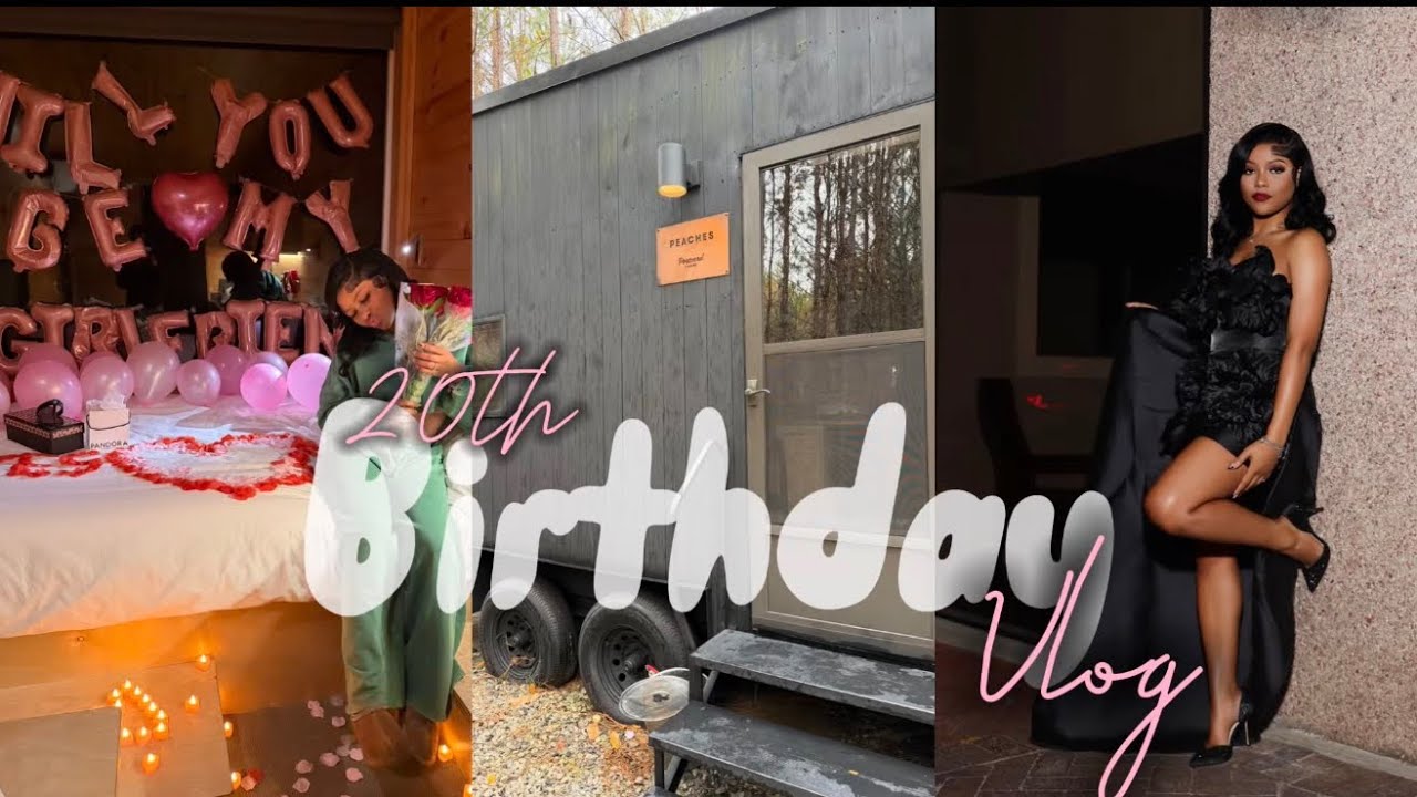 BIRTHDAY VLOG: HELLO 20 ♡ | cabin trip, photoshoot, dinner + more