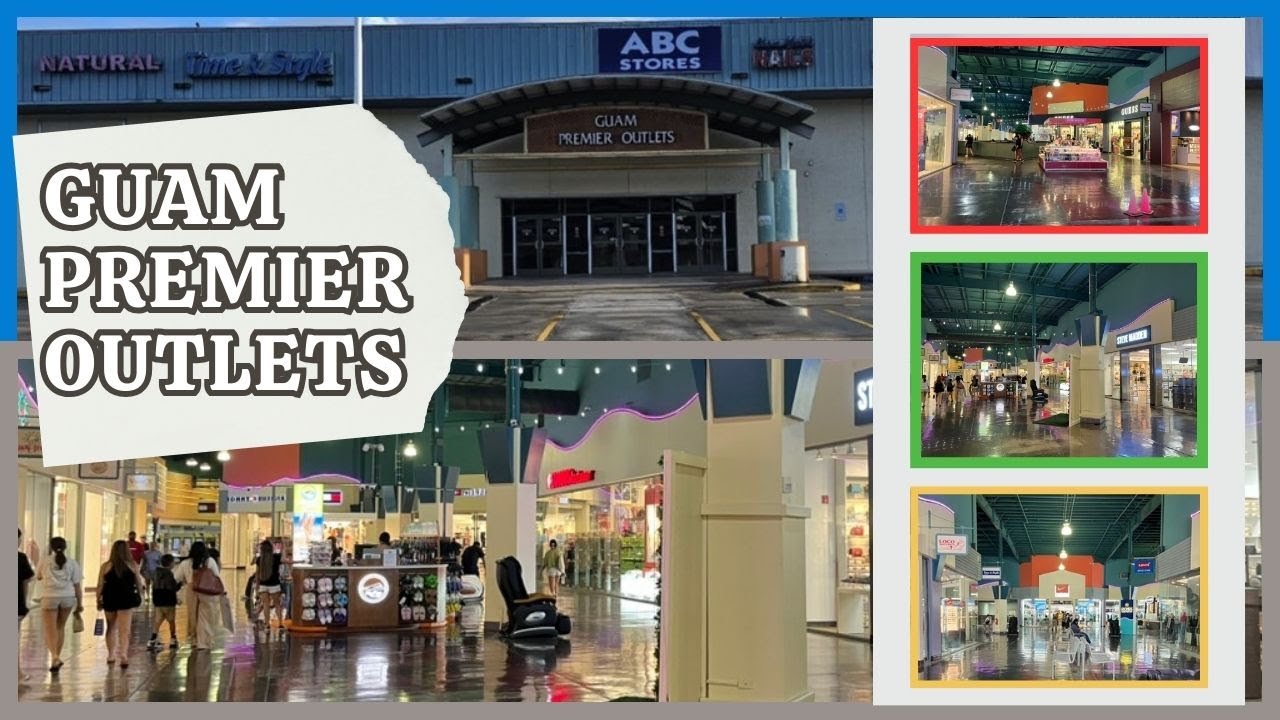 Mall Tour - Guam Premier Outlets #tour #shopping #guam