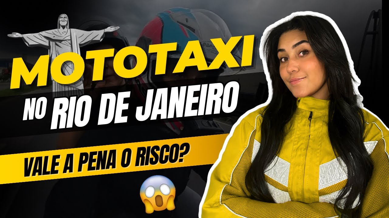 RODEI COMO MOTOTÁXI NO RIO DE JANEIRO - É PERIGOSO?  ( 99 MOTO E UBER MOTO )