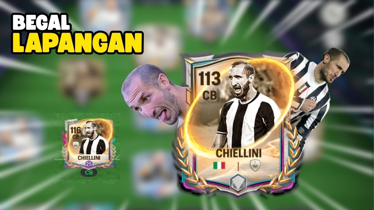 TACKLE DAN INTERCEPT GACOR!! REVIEW CHIELLINI OVR 113 DARI EVENT FOOTYVERSE - FC MOBILE INDONESIA