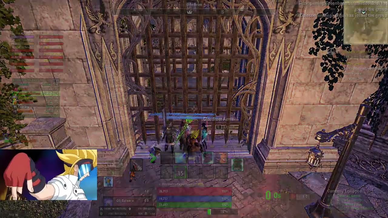 ESO Gryphon Heart Cloudrest - Triple Mini Skip / Vitality pug run