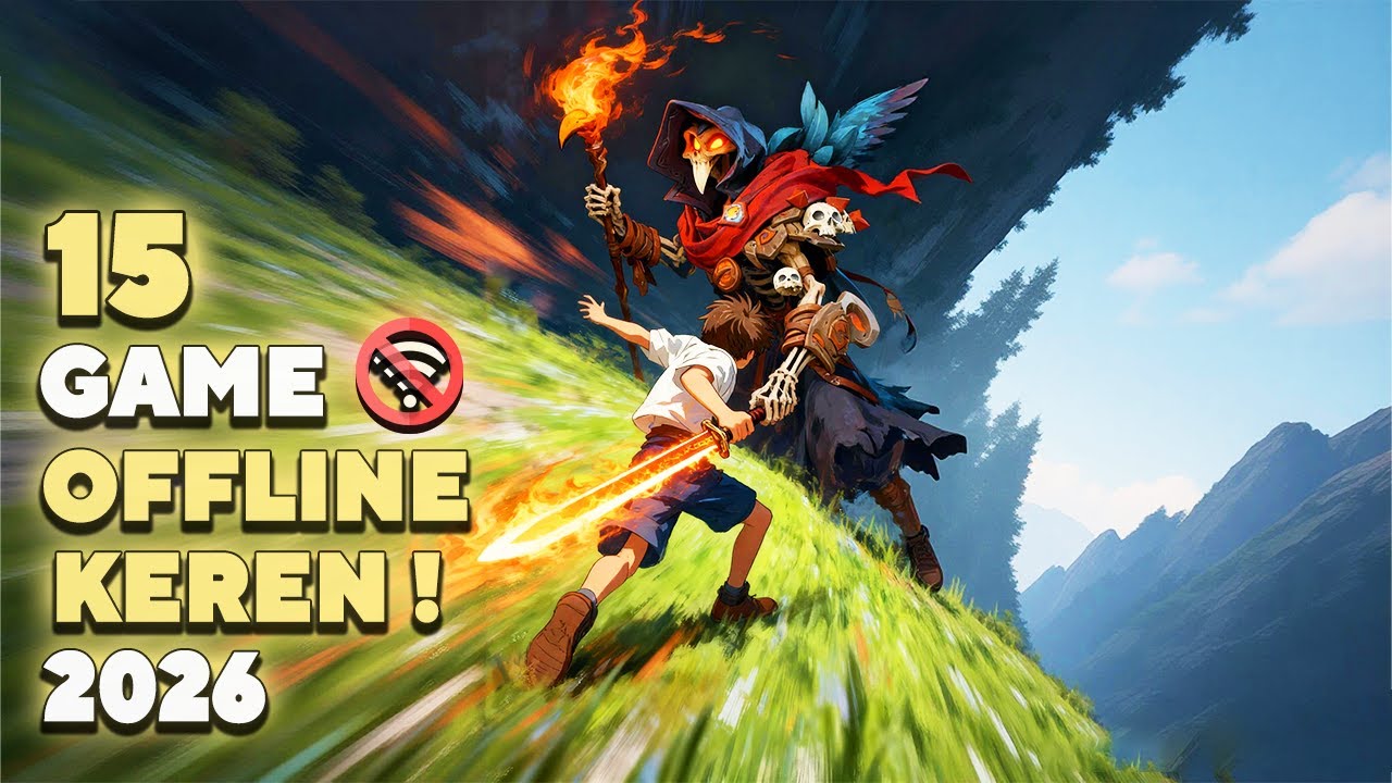 15 Game Offline Android 2026 Berkualitas: Petualangan Seru, Grafis Keren & Unik