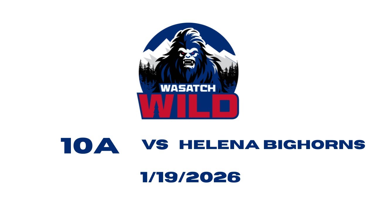 Wild 10A vs Helena Bighorns Championship Grizz Cup 1/19/2026