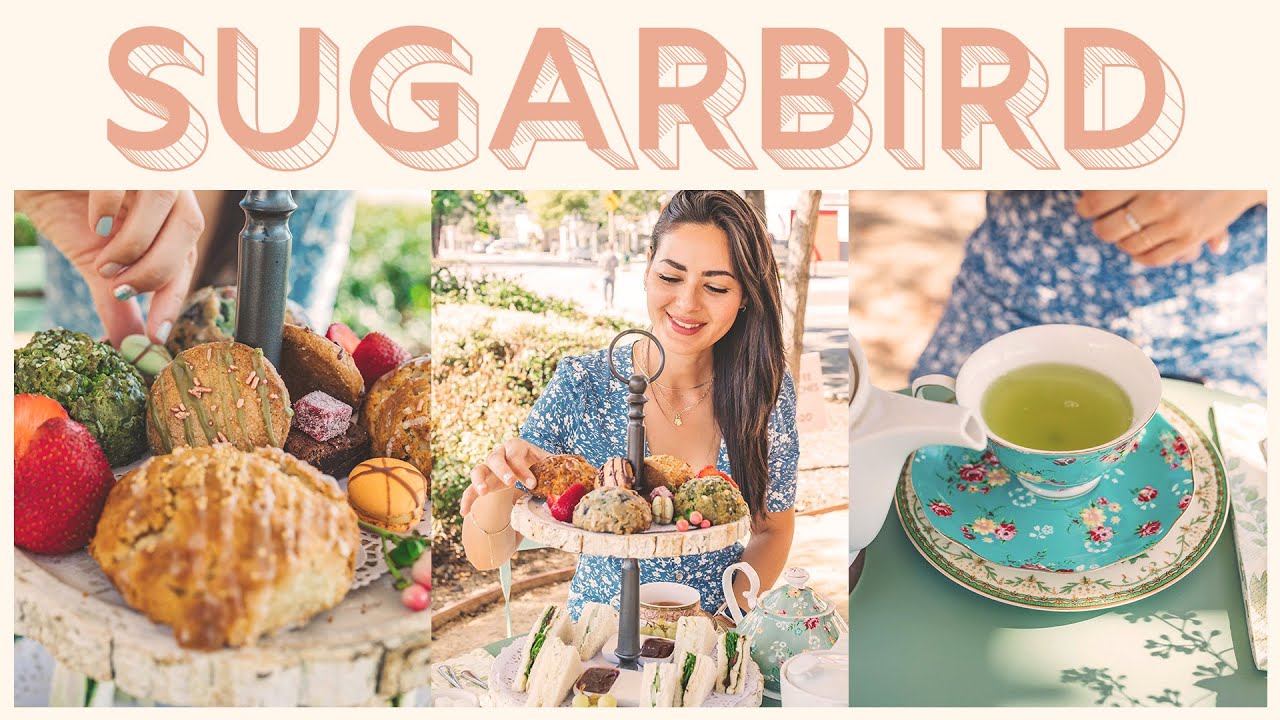 Delectable Scones and Tea at Sugarbird in Montrose, California