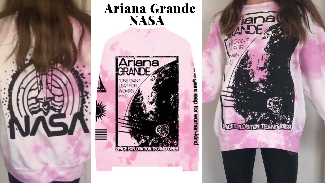 Ariana Grande x NASA Coachella merch unboxing