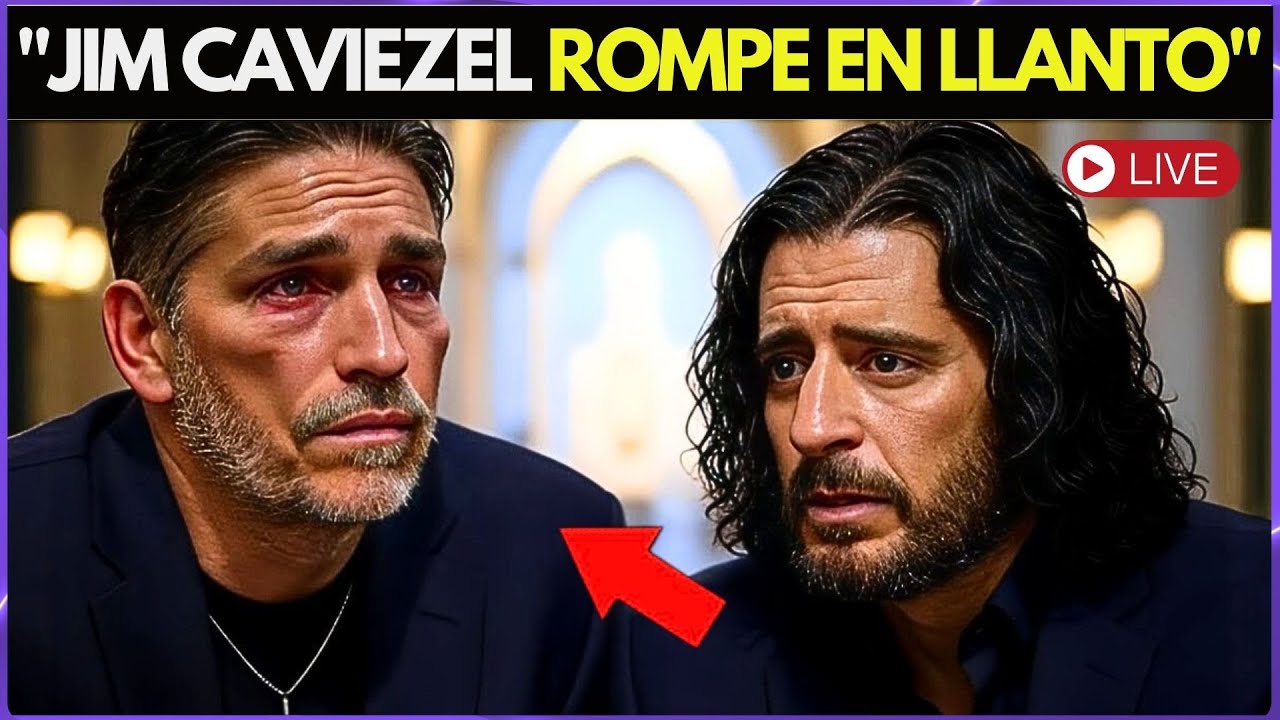 ¡Jim Caviezel No Pudo Soportarlo Después de Que Jonathan Roumie Le Dijo ESTO!